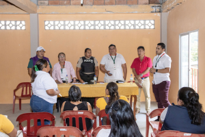 Con éxito se desarrollo la capacitación en la parroquia La América sobre prevención de violencia contra la mujer.