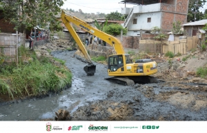 Continúan los trabajos de Limpieza el río Jipjiapa
