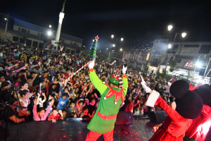 Se encendió la navidad en Jipijapa