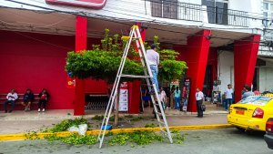 Gestión Ambiental ejecuta limpieza en principales vías de la ciudad
