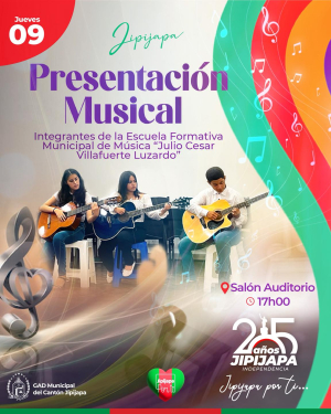 La música también forma parte del crecimiento de nuestros jóvenes.