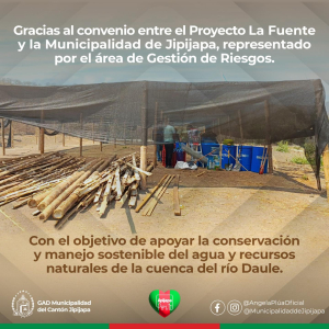 El ‘Vivero Municipal’ se repotenciará gracias al proyecto La Fuente, implementado por el Centro Internacional para la Investigación del Fenómeno de El Niño (CIIFEN).