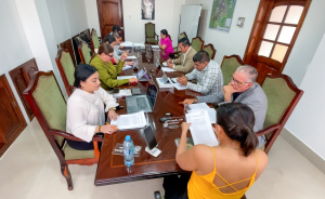 En sesión ordinaria del Concejo Municipal, se trató la aprobación del financiamiento otorgado por el Banco de Desarrollo del Ecuador