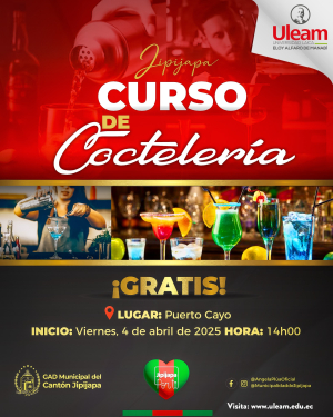 Curso de Coctelería