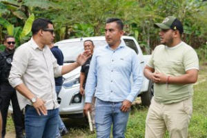 Alcalde (s) Edison Quimis fortalece atención ciudadana con recorridos en comunidades.