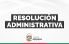 Resolución Administrativa