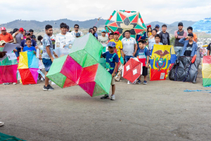 Así se vivió «Jipijapa vuela tu cometa»