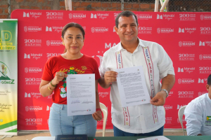 Pedro Pablo Gómez luce sus calles con doble riego asfáltico