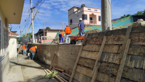 OBRAS DE PROTECCIÓN EN LA MARGARITA PONCE GANGOTENA