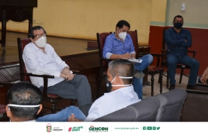 Reunión con los presidentes de las juntas parroquiales