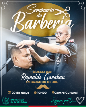 Te invitamos a ser partícipe del Seminario de Barbería