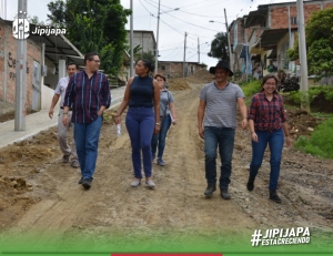 Concejales inspeccionan obras de la Municipalidad