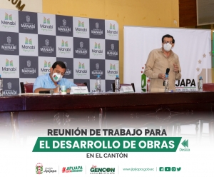 Reunión de trabajo para el desarrollo de obras