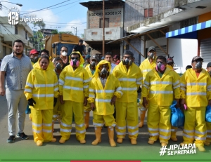 Entrega de Equipos de Protección al Personal de Aseo Municipal