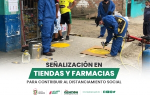 Señalización en tiendas y farmacias