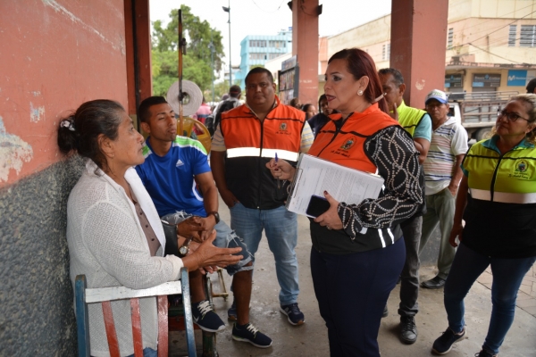 Operativos de control en el casco comercial