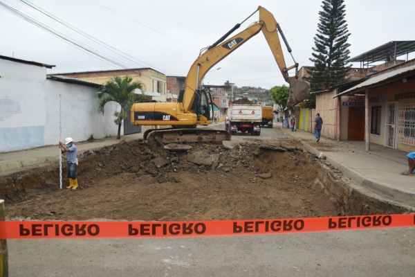 Cambio de estructura asfáltica en varias calles