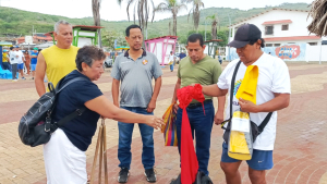 Como parte de las actividades de prevención que se desarrollan en Puerto Cayo, el área de Gestión de Riesgos, en coordinación con los salvavidas