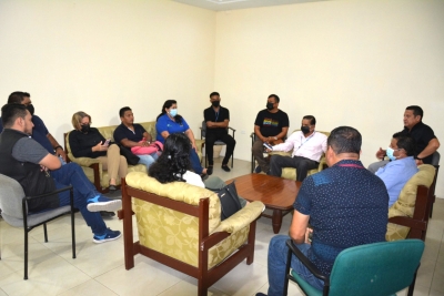 Reunión para elaborar un Plan de Seguridad cantonal
