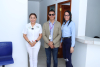 Brigada médica en la ciudadela La FAE