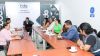 Reunión en el Banco de Desarrollo del Ecuador