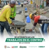 Se intensifican los trabajos en el centro de la ciudad
