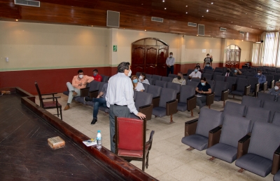 Reunión del COE Cantonal