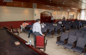 Reunión del COE Cantonal