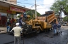 Continúan los trabajos de asfaltado en el centro de la ciudad