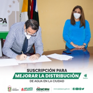 Suscripción para mejorar la distribución de agua