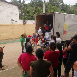 Ayudas humanitarias para 25 familias de Jipijapa
