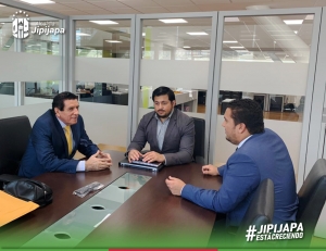 El Municipio de Jipijapa mantuvo reuniones de trabajo con el Subsecretario de Relaciones Fiscales