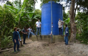 Verificación de la obra hídrica en cerro prieto