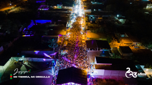 La belleza de nuestras soberanas iluminó el escenario de El Bailazo, dónde se realizó la