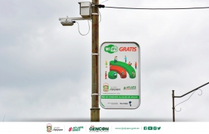 Habilitación de puntos wifi gratuitos en varias zonas de la urbe