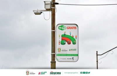 Habilitación de puntos wifi gratuitos en varias zonas de la urbe