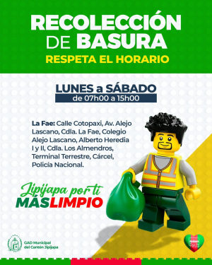 Una ciudad más limpia la construimos todos